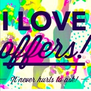 Love the item but not the price?? Make an offer!!